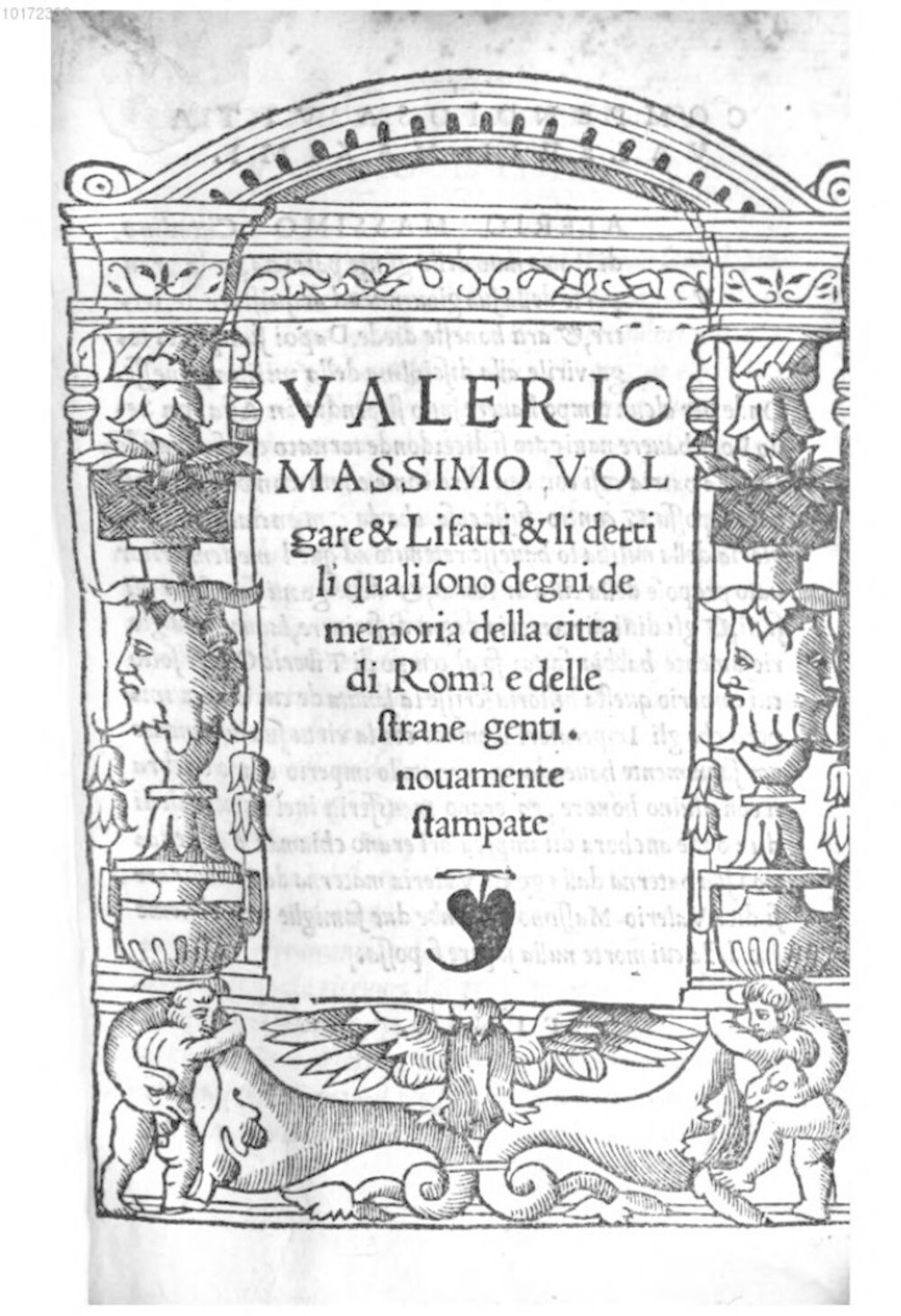 Cover für Valerio Massimo volgare