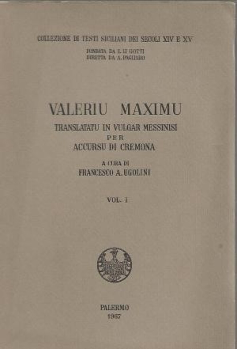 Cover für Valeriu Maximu
