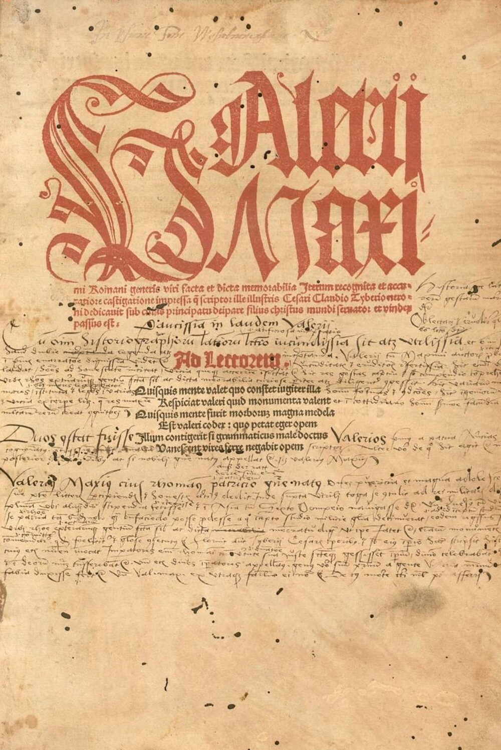 Cover für Facta et dicta memorabilia