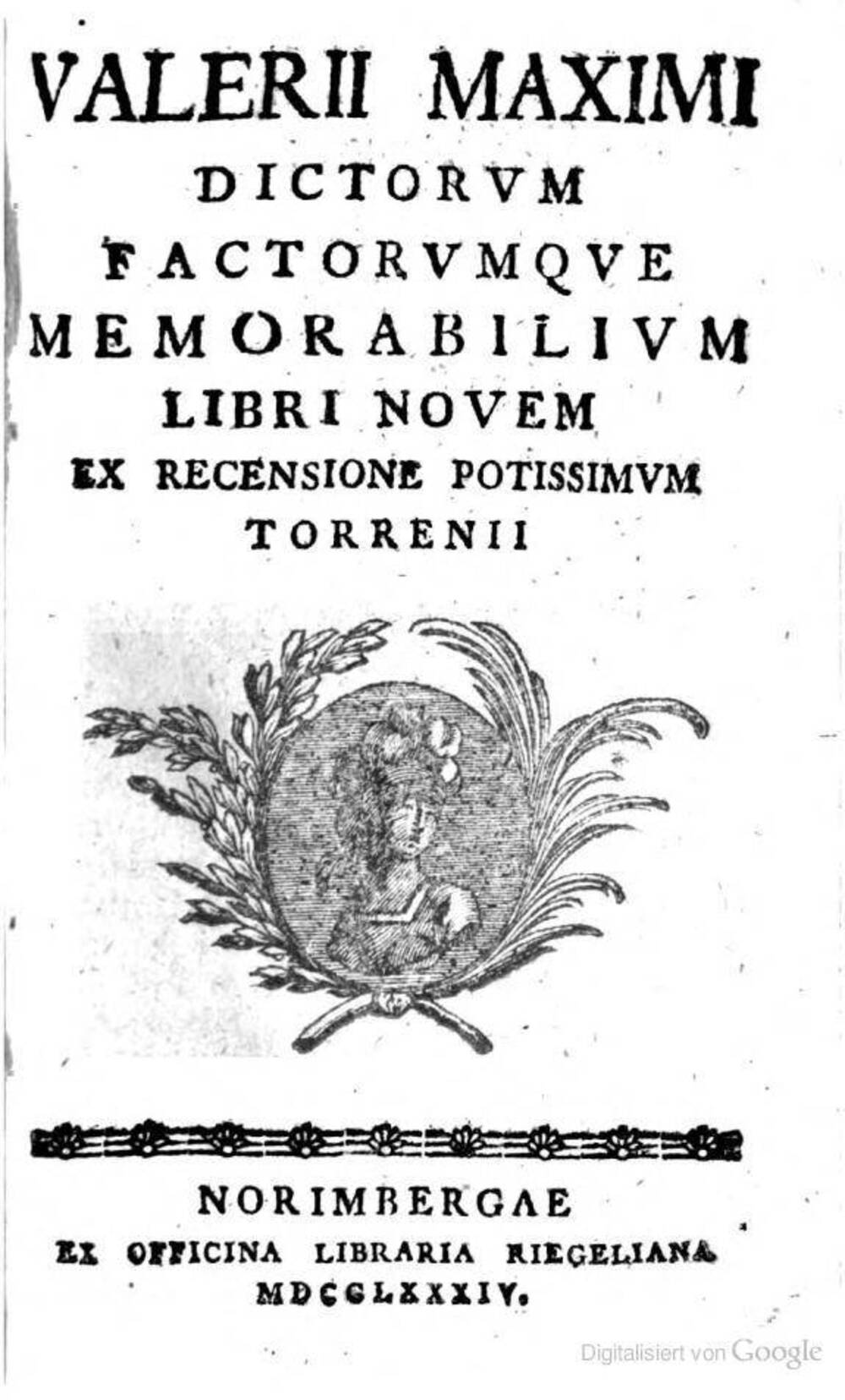 Cover für Dictorum factorumque memorabilium libri novem