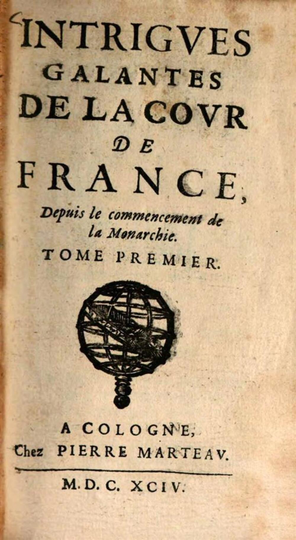 Cover für Intrigues galantes de la cour de France