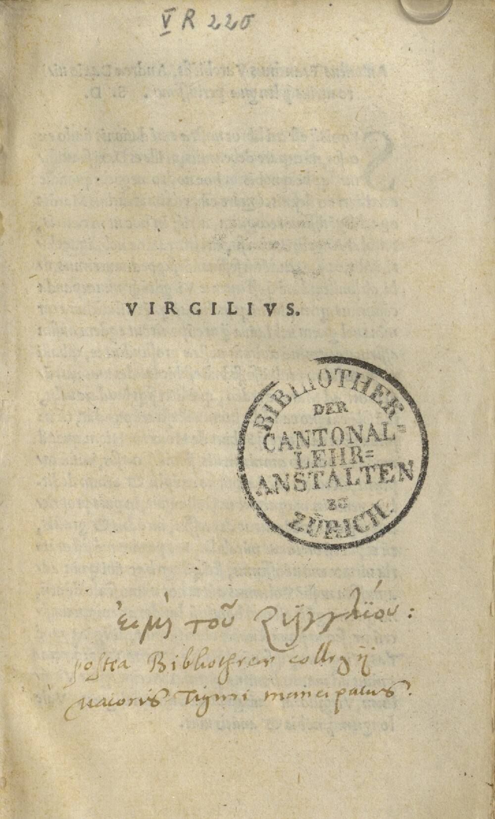 Cover für Virgilius