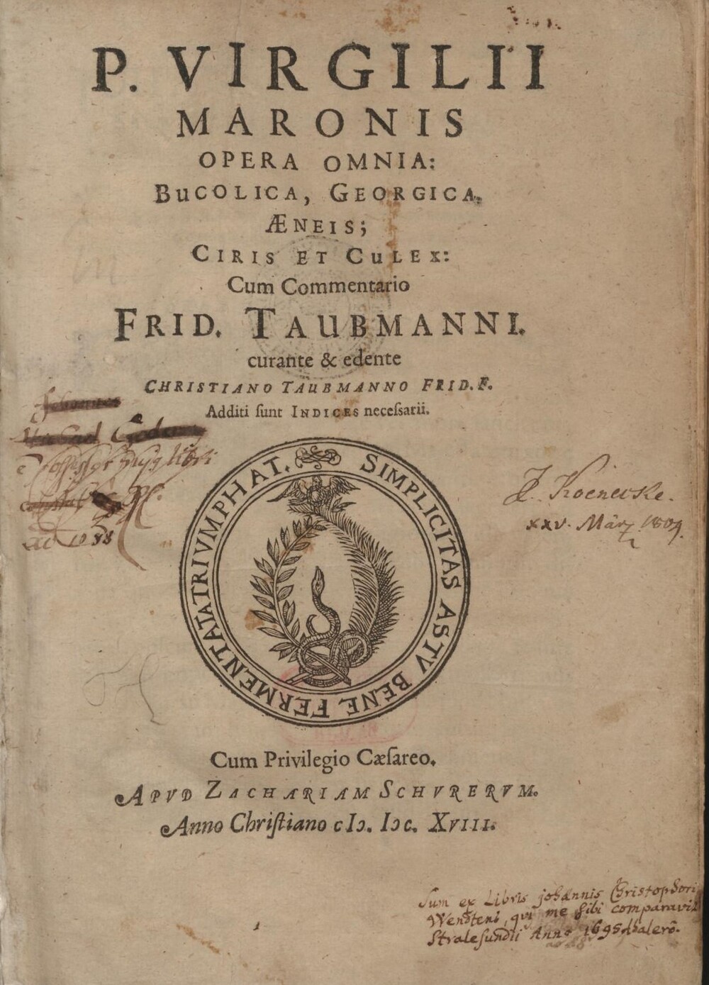 Cover für Publii Virgilii Maronis Georgicorum libri IV