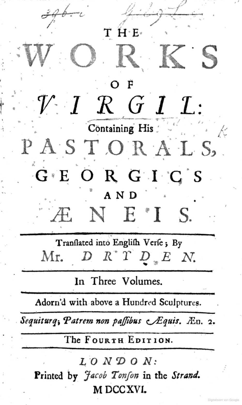 Cover für The works of Virgil