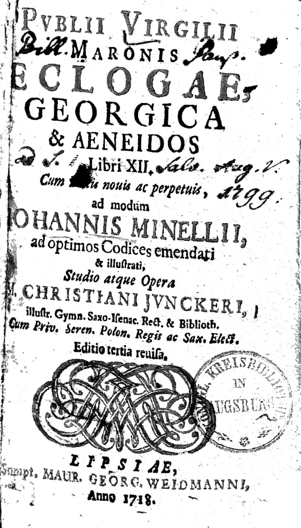 Cover für Eclogae, Georgica et Aeneidos libri XII