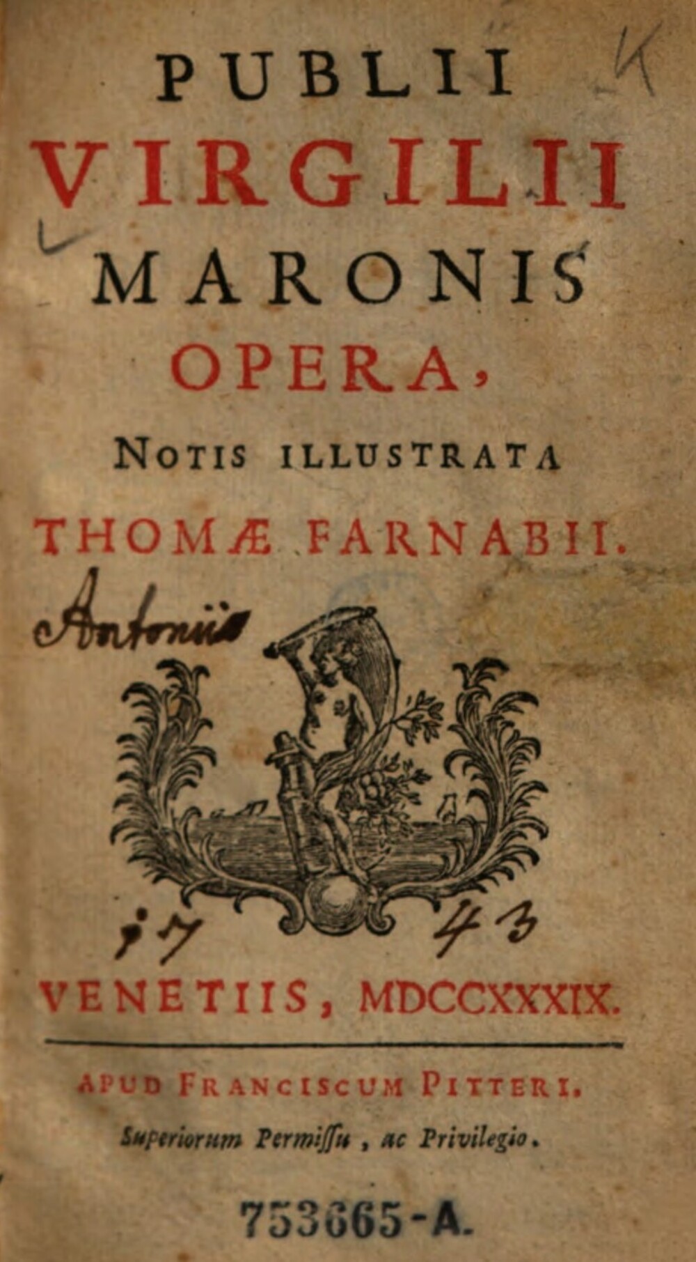 Cover für Georgicorum liber I