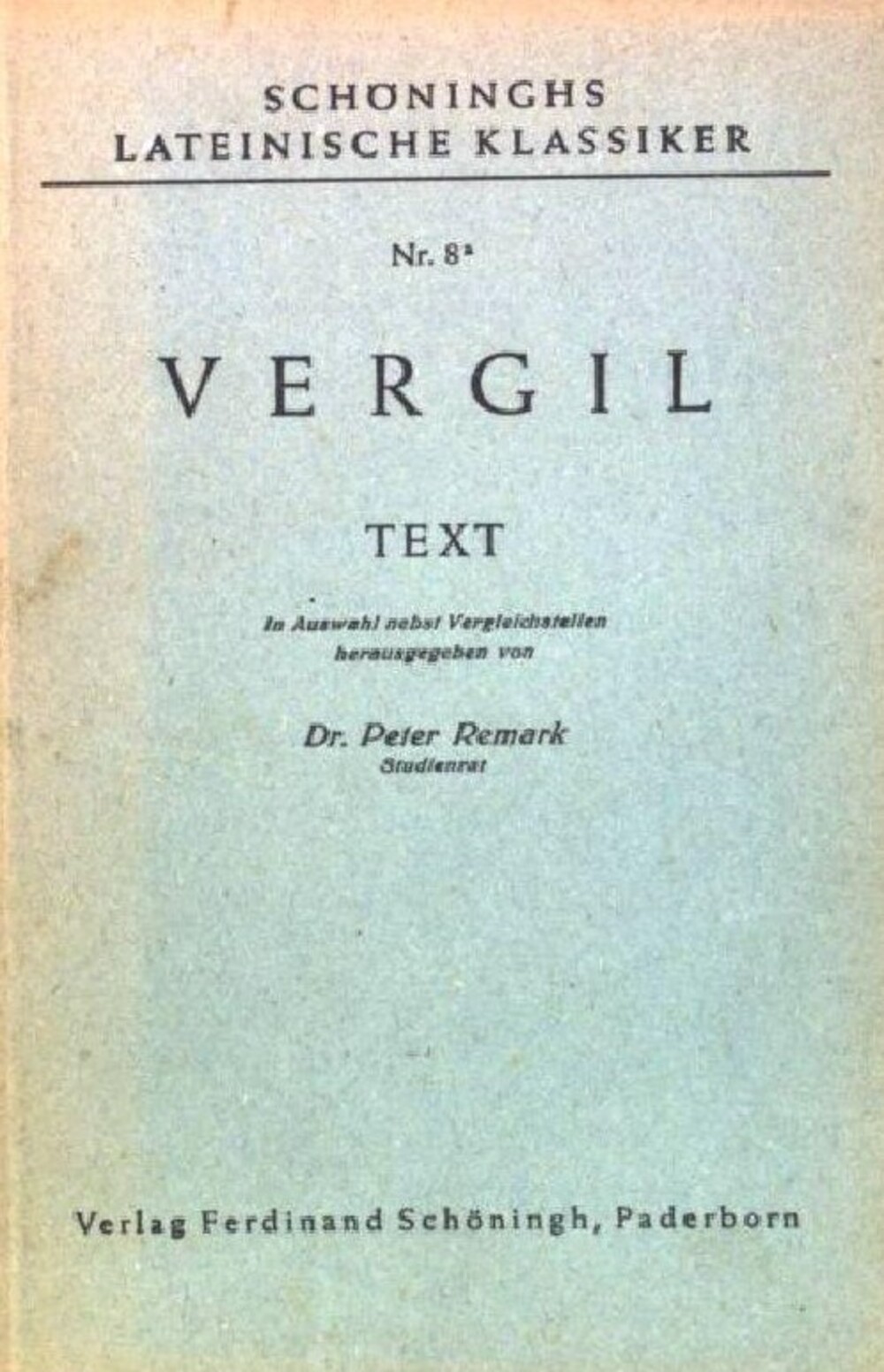 Cover für Georgica