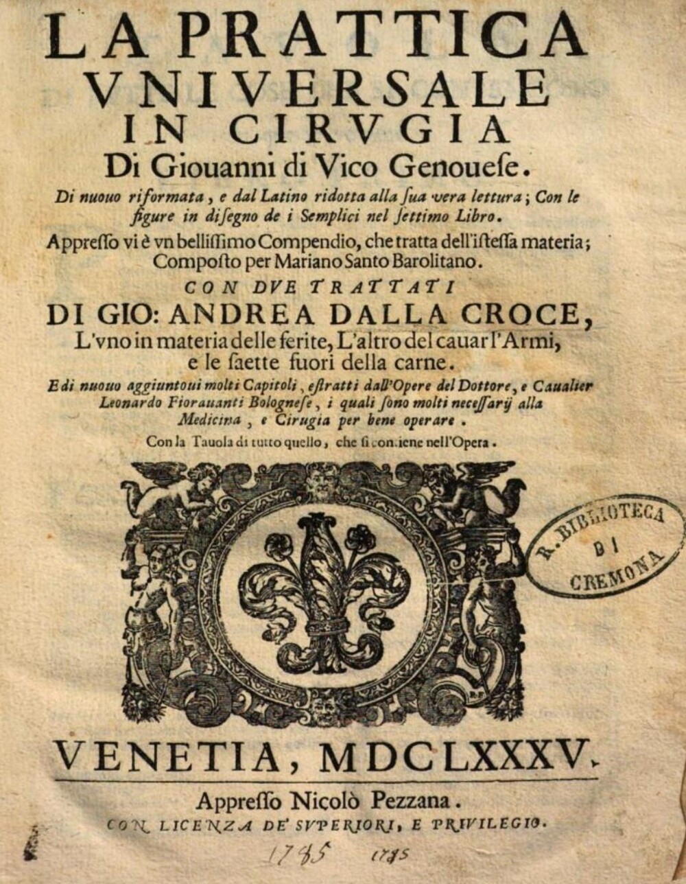 Cover für Della prattica di m. Giovanni di Vico Genovese