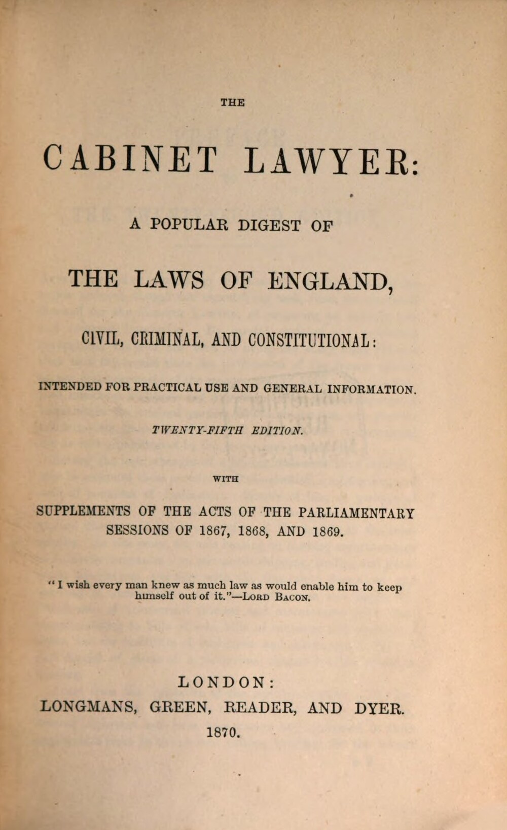 Cover für The cabinet lawyer