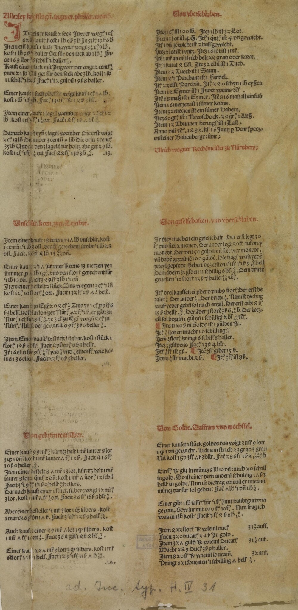 Cover für Allerley kaufflagen