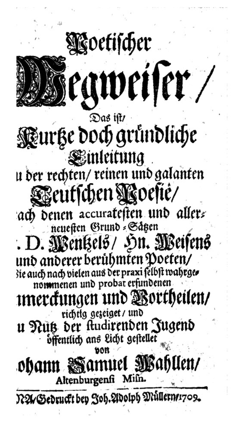 Cover für Poetischer Wegweiser