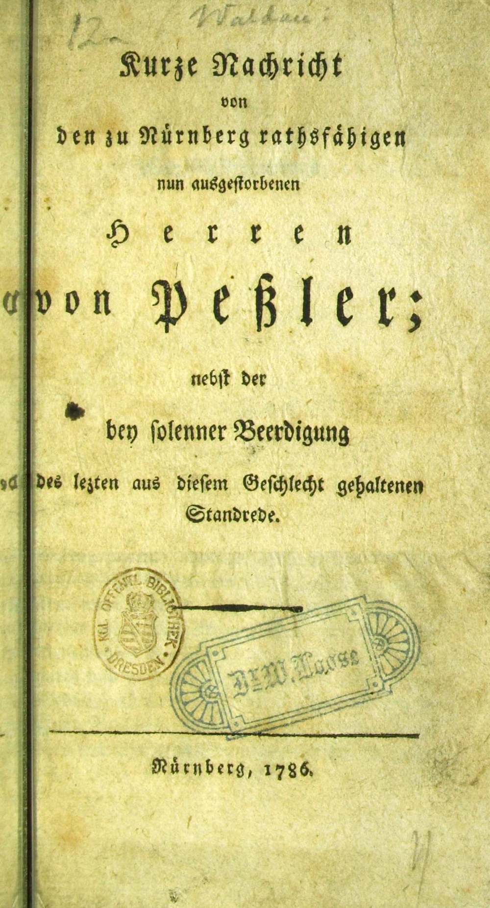 Cover für Kurze Nachricht