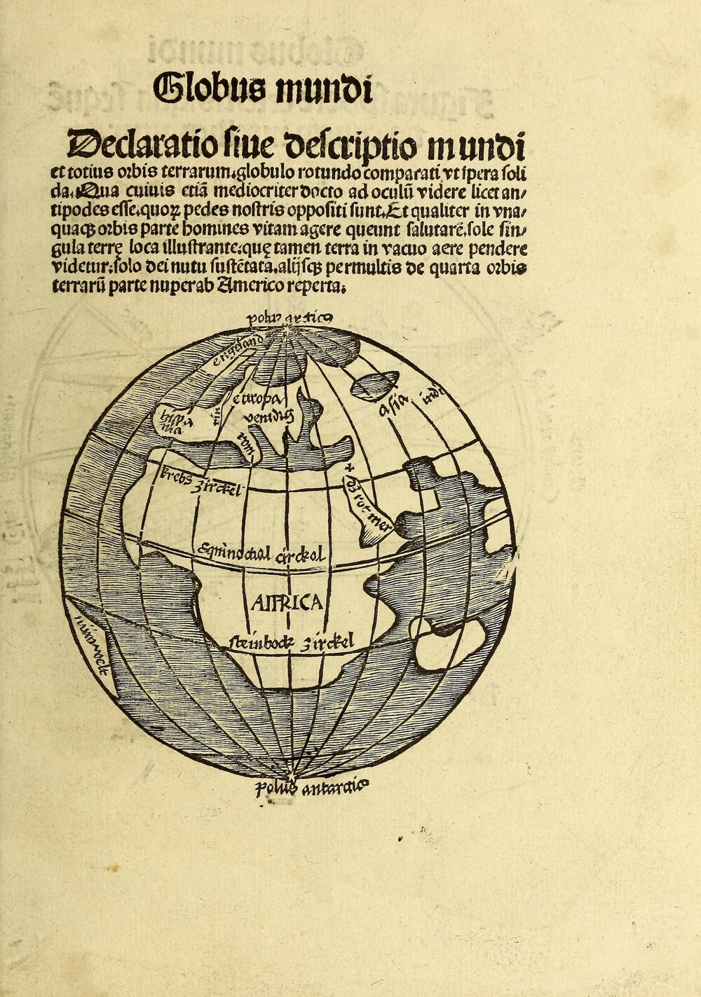 Cover für Globus mundi