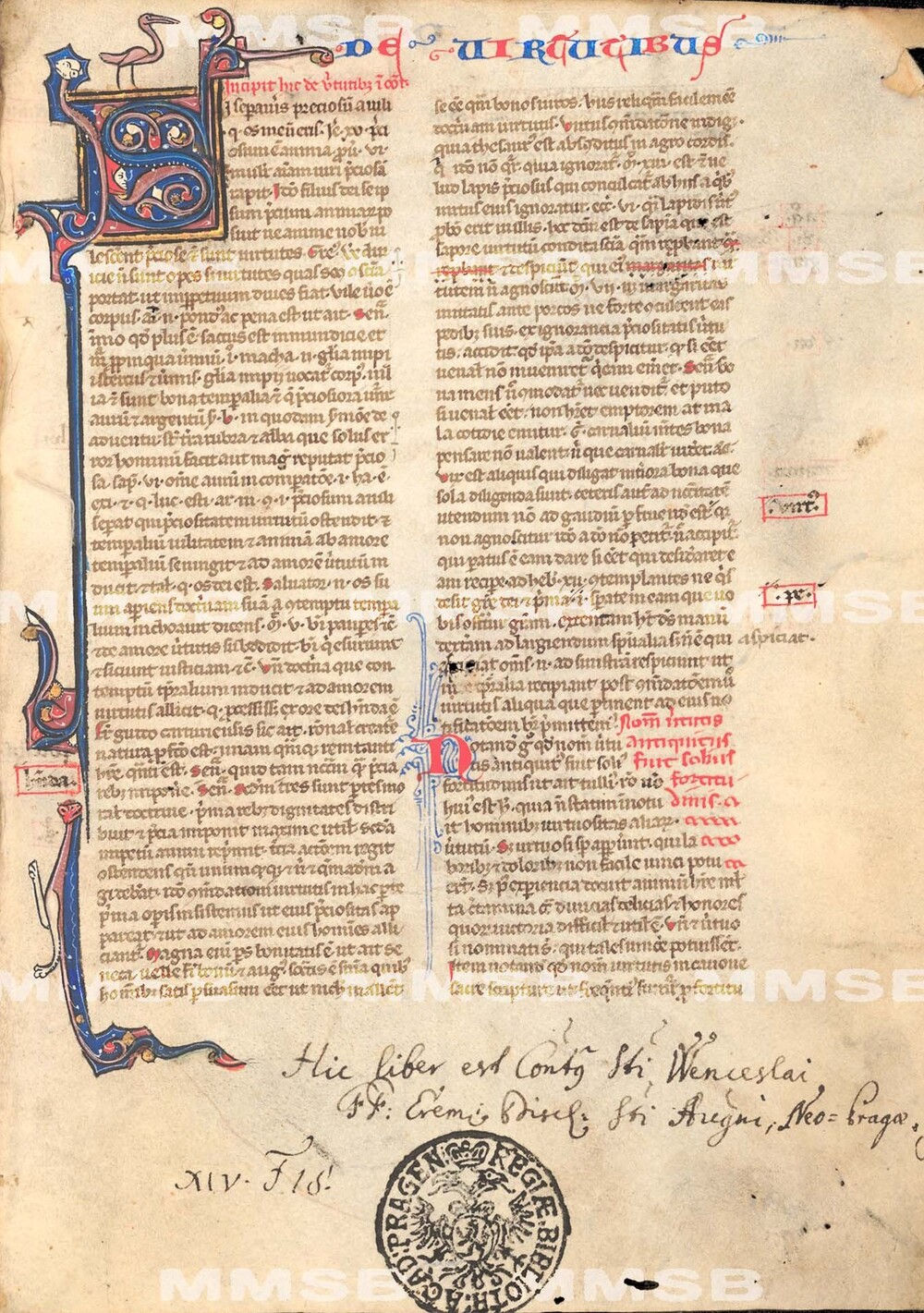 Cover für Summa de vitiis et virtutibus