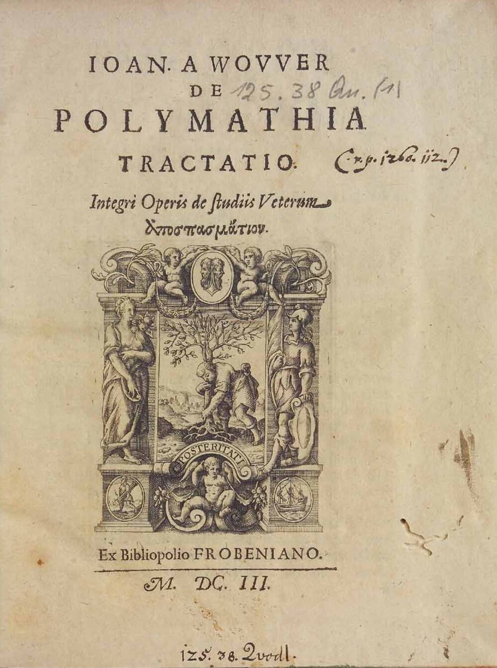 Cover für De polymathia tractatio