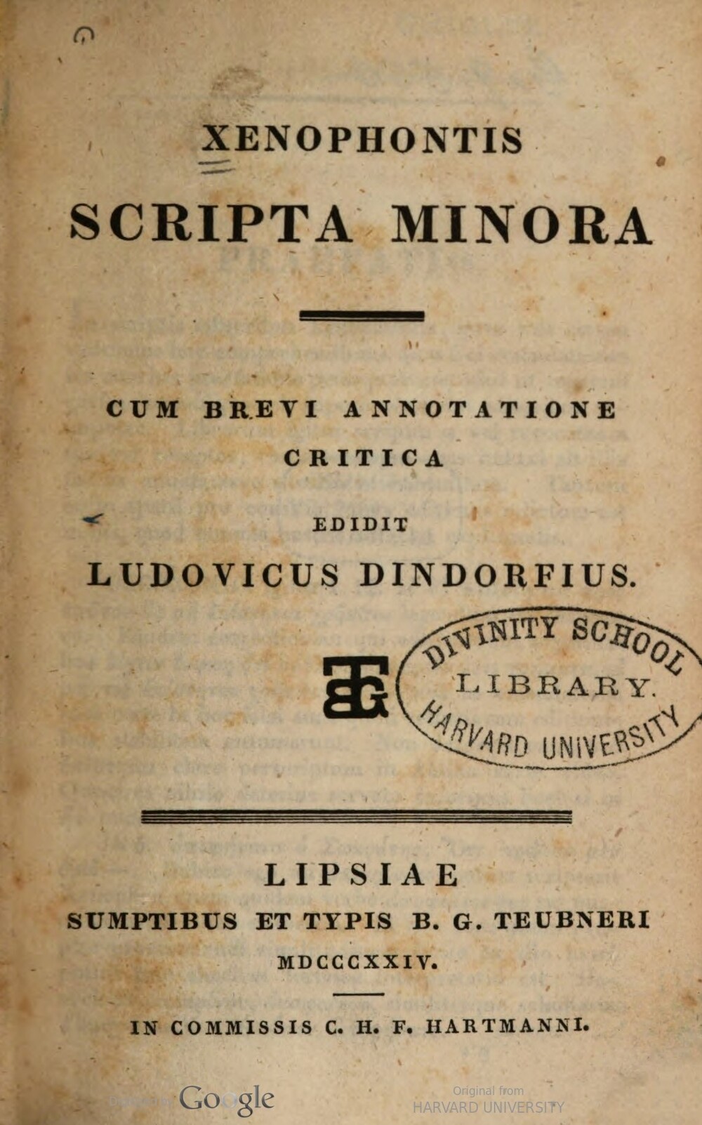 Cover für Scripta minora