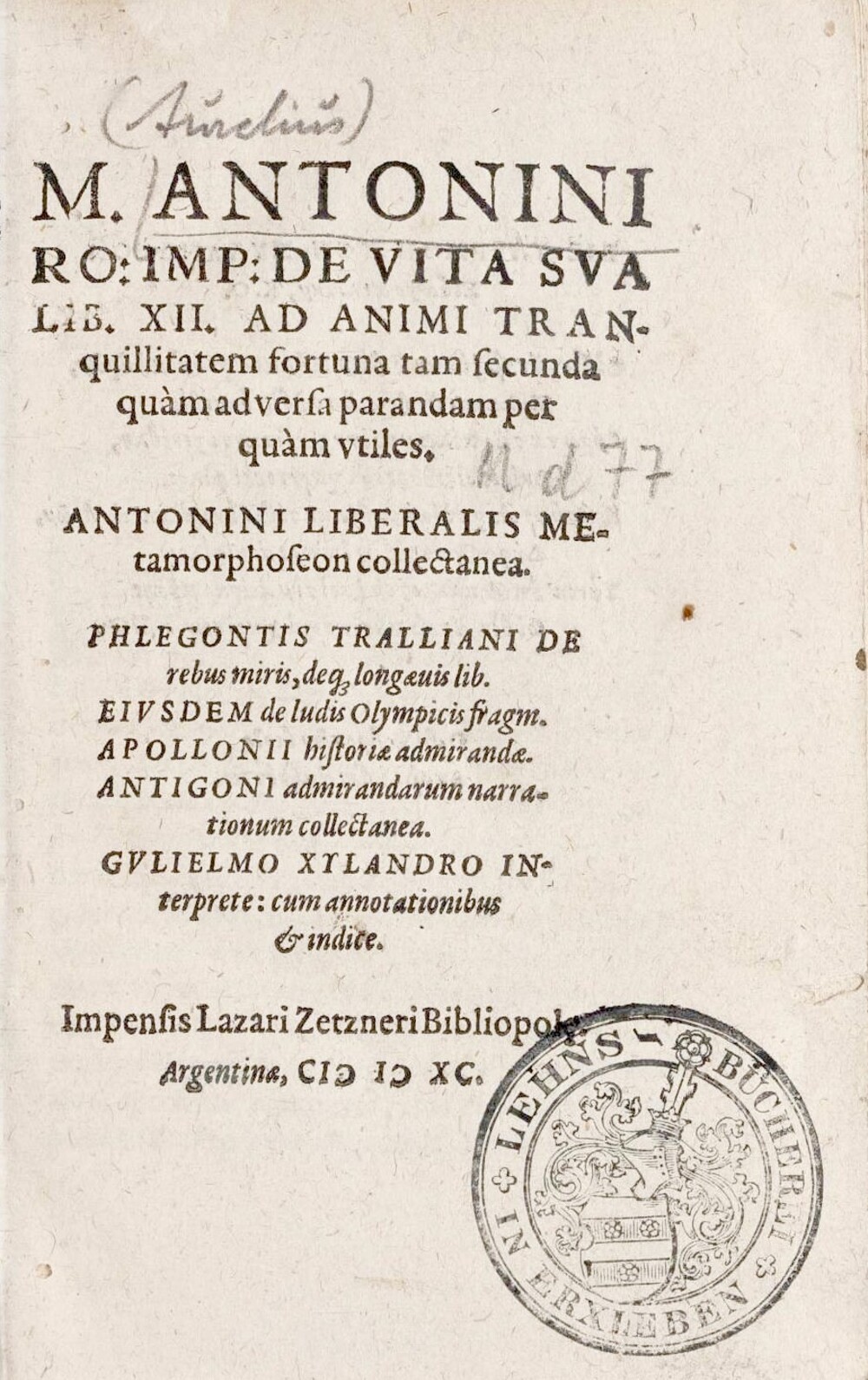 Cover für De mirabilibus & de longaevis libellus