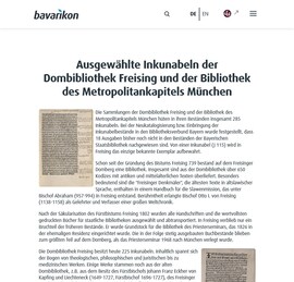 Cover: Ausgewählte Inkunabeln der Dombibliothek Freising und der Bibliothek des Metropolitankapitels München - 2011