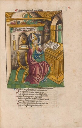 Cover: Hexaemeron - Ambrosius von Mailand - 1492