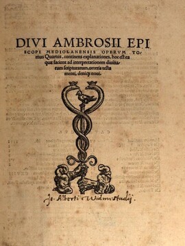 Cover: Hexaemeron - Ambrosius von Mailand - 1527