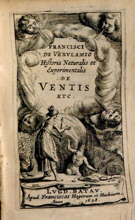 Cover: Historia naturalis et experimentalis de ventis etc - Bacon, Francis - 1638