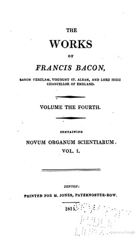 Cover: Instauratio magna - Bacon, Francis - 1815