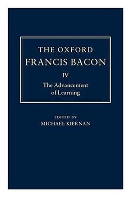Cover: The advancement of learning - Bacon, Francis - 2003
