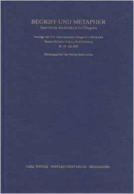 Cover: Begriff und Metapher - Beierwaltes, Werner - 1990