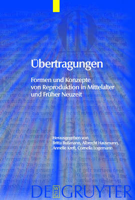 Cover: Übertragungen - Bußmann, Britta - 2005