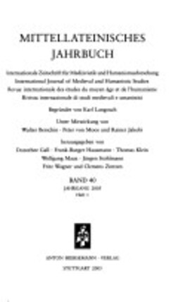 Cover: Die Rezeption Hildegards von Bingen im Spätmittelalter und in der frühen Neuzeit - Bund, Konrad - 2005