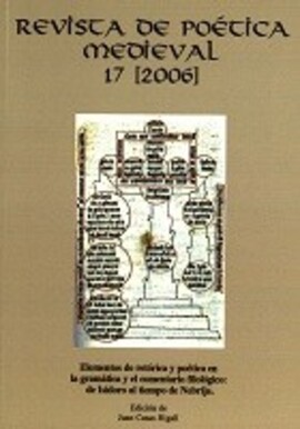 Cover: La figura del poeta y el concepto de fábula en las "Etimologías" de Isidoro de Sevilla - Carlos Villamarín, Helena de - 2006