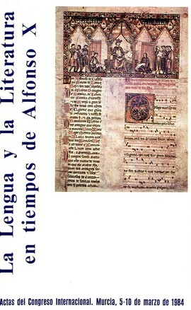 Cover: La Lengua y la literatura en tiempos de Alfonso X - Carmona, Fernando - 1985