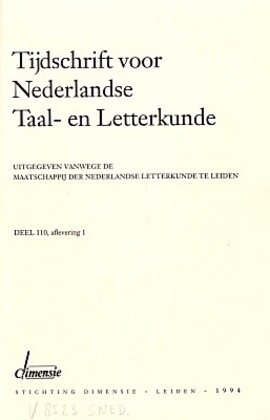 Cover: Verdwaalde voorouders - Dalen-Oskam, Karina H. van - 1994