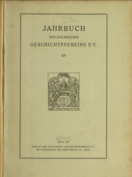 Cover: Die älteste Schwanksammlung des Mittelalters (Die mensa philosophica eines Kölner Dominikaners) - Frenken, Goswin - 1927
