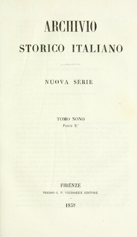 Cover: Saggio intorno alla vita ed agli critti di Marsilio Ficino - Galeotti, Leopoldo - 1859
