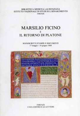 Cover: Marsilio Ficino e il ritorno di Platone - Gentile, Sebastiano - 1984