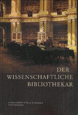 Cover: Der wissenschaftliche Bibliothekar - Hellfaier, Detlev - 2009