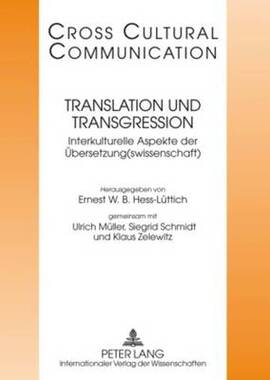Cover: Translation und Transgression - Hess-Lüttich, Ernest W. B. - 2009