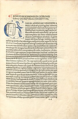 Cover: Diei Saturnaliorum - Macrobius, Ambrosius Aurelius Theodosius - 1485