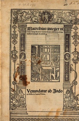 Cover: Diei Saturnaliorum - Macrobius, Ambrosius Aurelius Theodosius - 1515