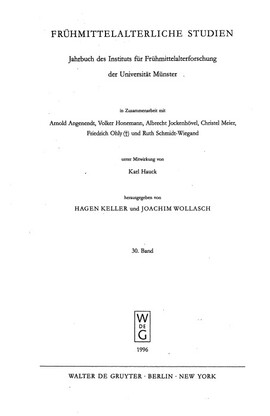 Cover: Labor improbus oder opus nobile? - 1996