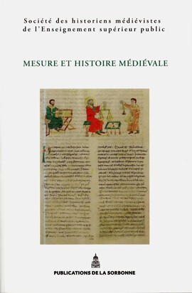 Cover: Mesure et histoire médiévale - 2013