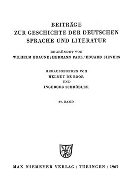 Cover: Physiologus Theobaldi deutsch - Schmidtke, Dietrich - 1967