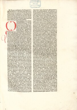Cover: De regimine principum - Thomas von Aquin - 1488
