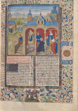 Cover: Cy commence le livre de Valerius Maximus translate de latin en francois - Valerius Maximus - 1460
