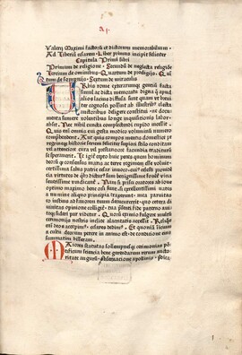 Cover: Factorum et dictorum memorabilium - Valerius Maximus - 1470