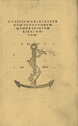 Cover: Dictorum et factorum memorabilium libri novem - Valerius Maximus - 1502