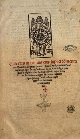 Cover: Valerius Maximus - Valerius Maximus - 1512
