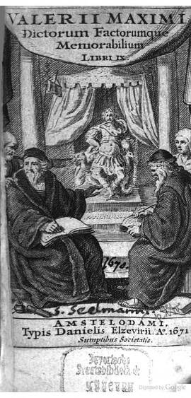 Cover: Dictorum factorumque memorabilium libri IX - Valerius Maximus - 1671
