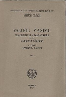 Cover: Valeriu Maximu - Valerius Maximus - 1967-1991